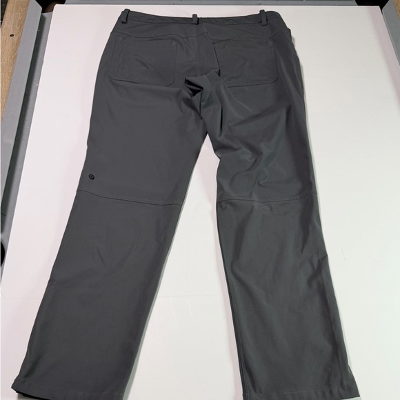 Men’s Lululemon ABC 5-Pocket Pants 36x30/32 Gray straight leg - Picture 8 of 8